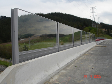 Mixed noise barriers - Panacor Barreras Zumarr 012