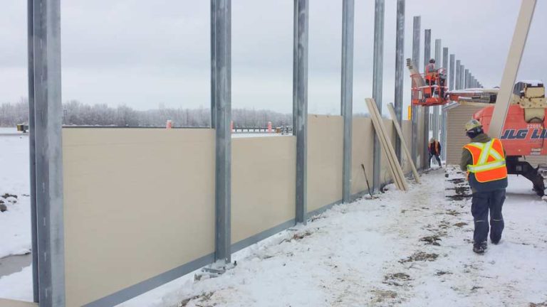 PVC noise barriers - Panacor Pvc10