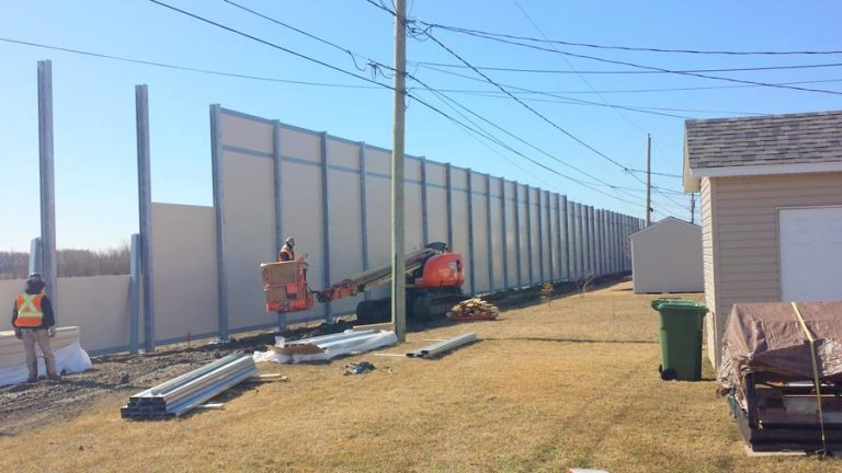 PVC noise barriers - Panacor Pvc11