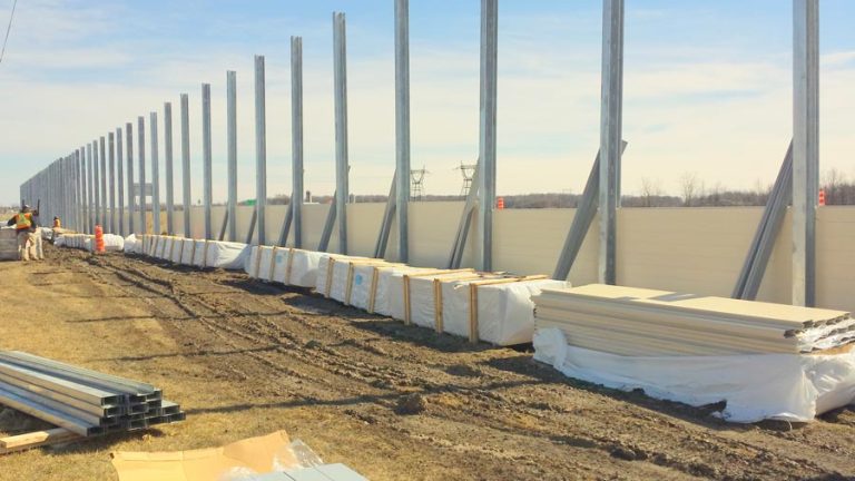 PVC noise barriers - Panacor Pvc12